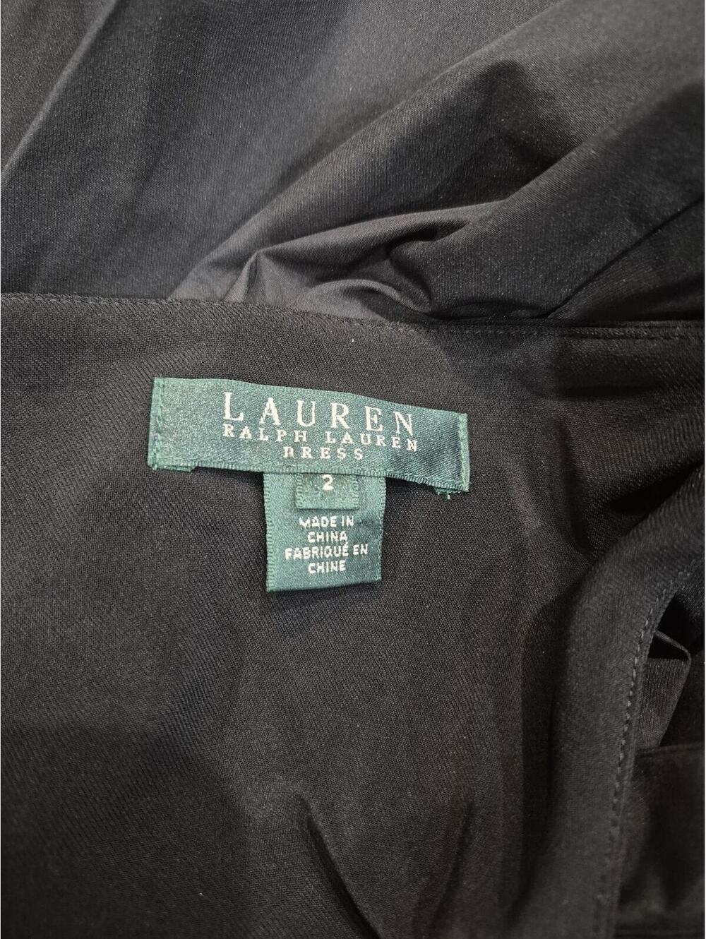 Lauren Ralph Lauren Party Black dress Size 2 - Picture 4 of 9